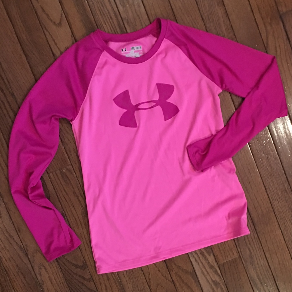 Under Armour Heatgear long sleeve pink  Medium